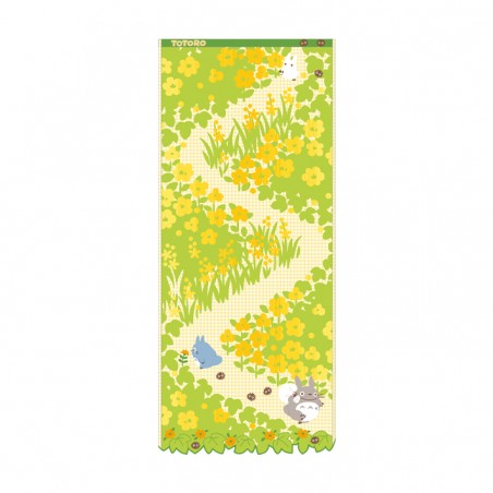 Linge de maison - Serviette Fleurs Jaunes 34x80cm - Mon voisin Totoro