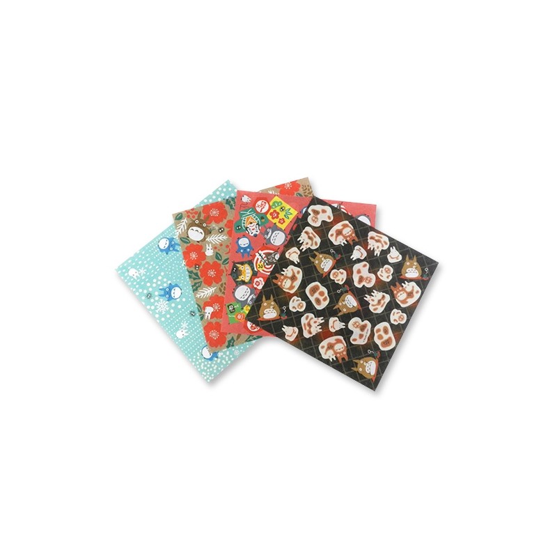 Origami - Chiyogami Paper Winter - My Neighbor Totoro
