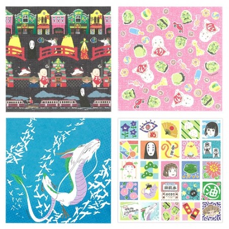 Postcards and Letter papers - Chiyogami Paper- Spirited Away