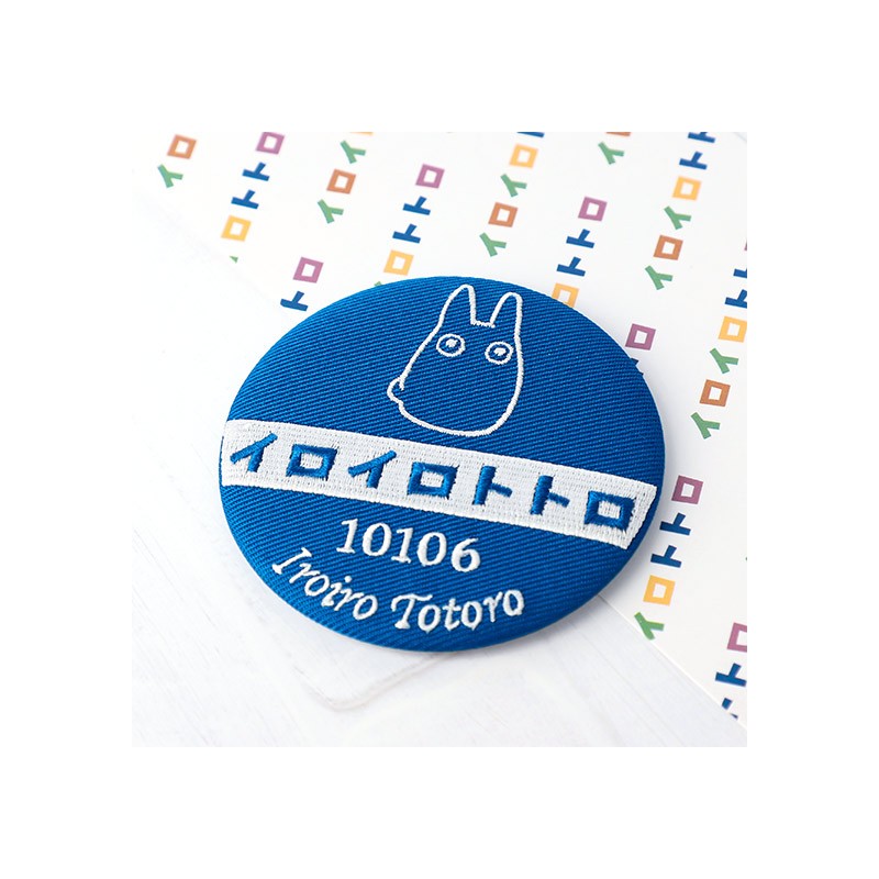 Accessories - Embroidery compact mirror Bus Stop -My Neighbor Totoro