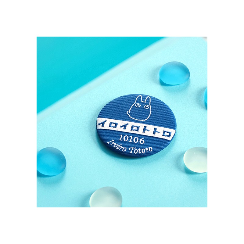 Accessories - Embroidery compact mirror Bus Stop -My Neighbor Totoro