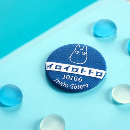 Accessoires - Miroir compact brodé Arrêt de bus -Mon Voisin Totoro