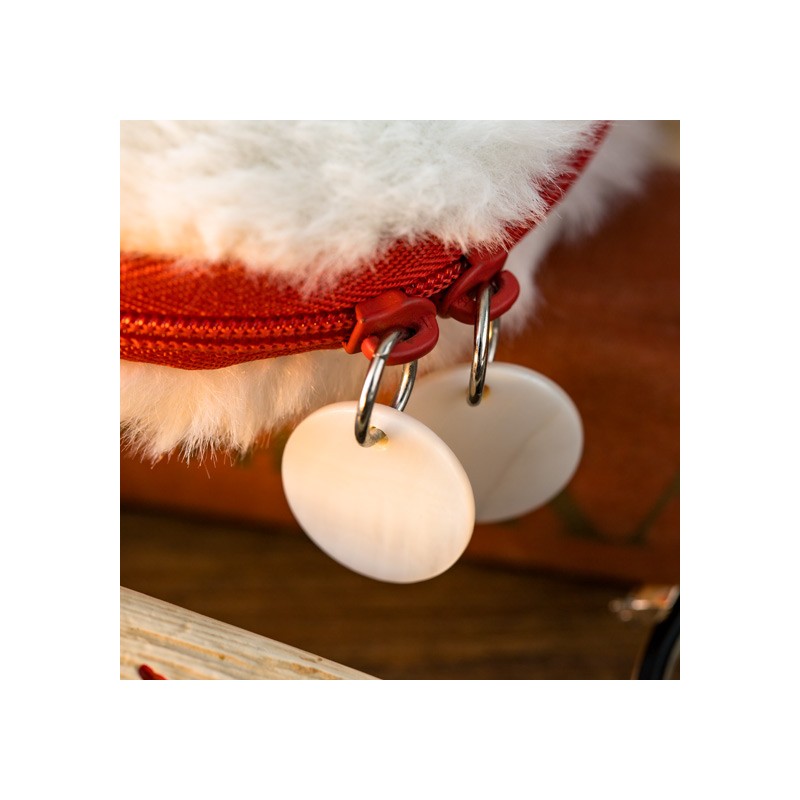 Accessoires - Pochette en fourrure Masque de San - Princesse Mononoké