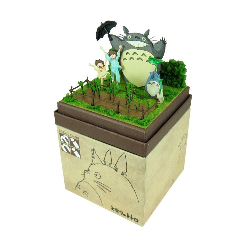 Théâtres de papier - Diorama papier Dondoko Dance - Mon Voisin Totoro