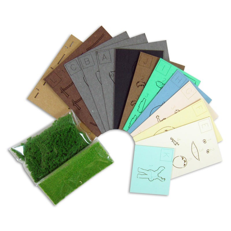 Théâtres de papier - Diorama papier Dondoko Dance - Mon Voisin Totoro