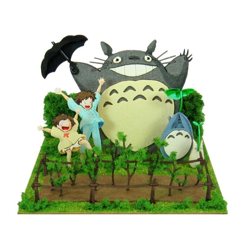 Théâtres de papier - Diorama papier Dondoko Dance - Mon Voisin Totoro