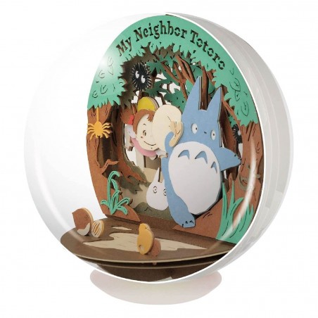 Loisirs créatifs - Théâtre de papier sphère Tunnel secret -Mon Voisin Totoro