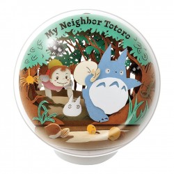 Teatros de papel - Esfera teatro de papel Túnel secreto -Mi vecino Totoro