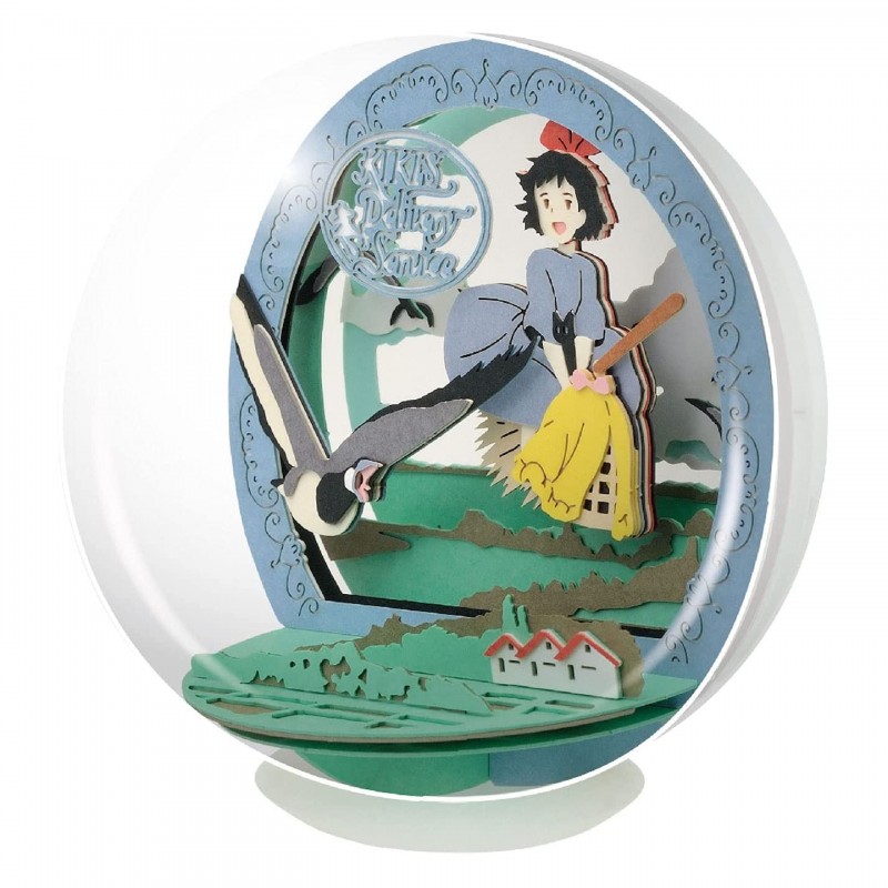 Théâtres de papier - Théâtre de papier sphère Kiki vole -Kiki la petite sorcière