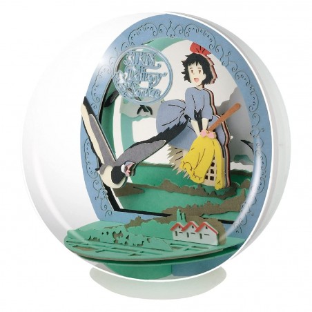 Loisirs créatifs - Théâtre de papier sphère Kiki vole -Kiki la petite sorcière