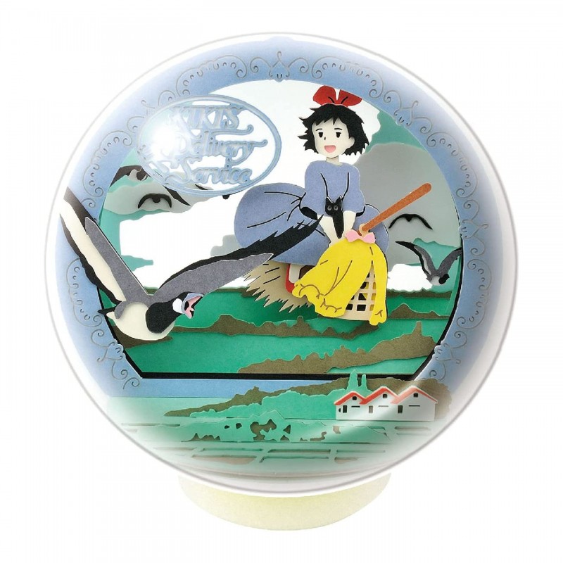 Théâtres de papier - Théâtre de papier sphère Kiki vole -Kiki la petite sorcière