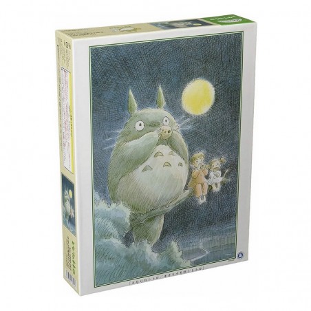 Puzzle - Puzzle 1000P Totoro joue de l’ocarina - Mon Voisin Totoro