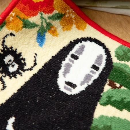 Household linen - Mini towel No Face on the bridge 25 x 25 cm - Spirited Away