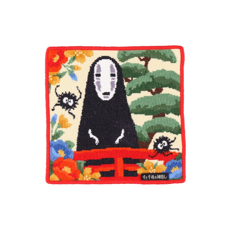 Household linen - Mini towel No Face on the bridge 25 x 25 cm - Spirited Away