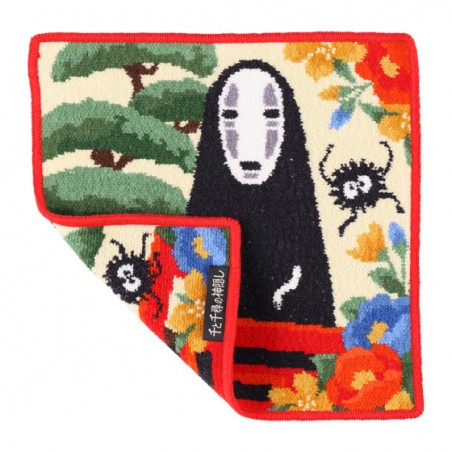 Household linen - Mini towel No Face on the bridge 25 x 25 cm - Spirited Away