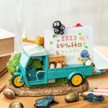 Décoration - Totoro Three-wheeler Diorama & calendar - My Neighbor Totoro