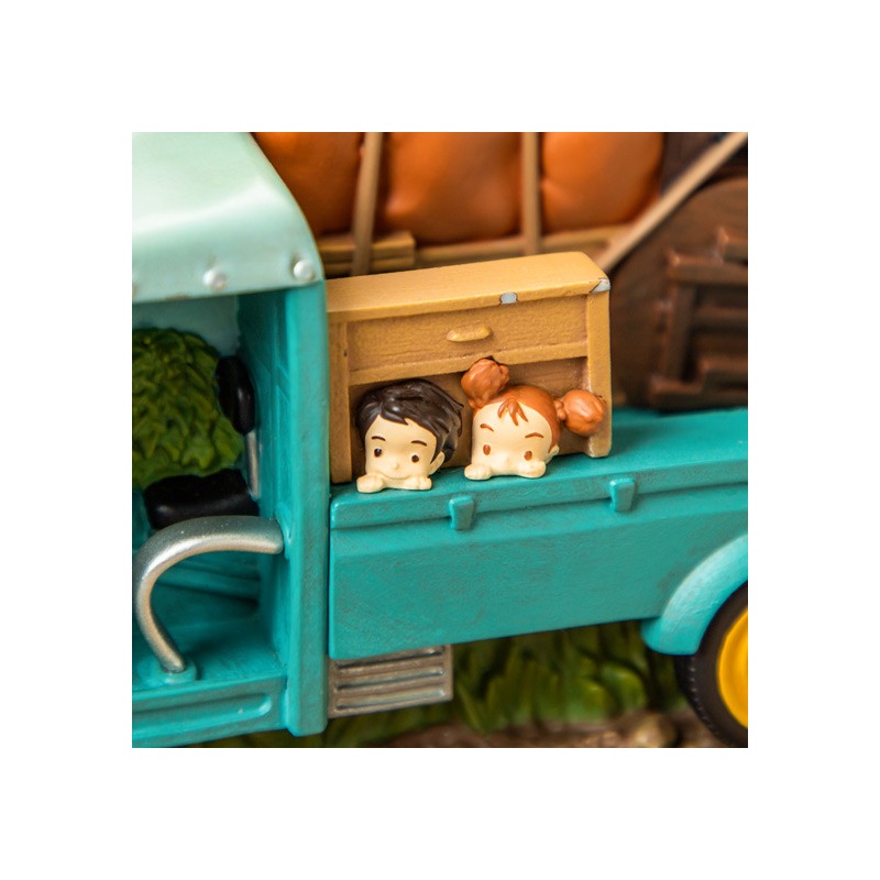 Décoration - Diorama Triporteur Totoro et calendrier - Mon Voisin Totoro