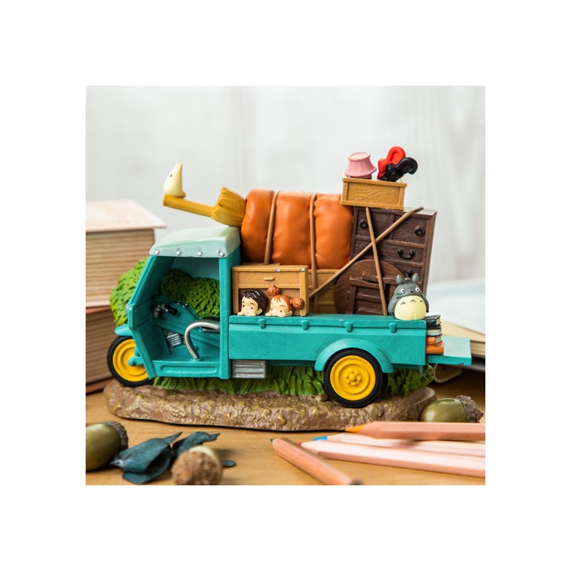 Décoration - Diorama Triporteur Totoro et calendrier - Mon Voisin Totoro