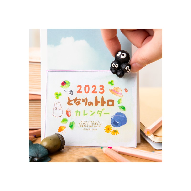 Décoration - Diorama Triporteur Totoro et calendrier - Mon Voisin Totoro