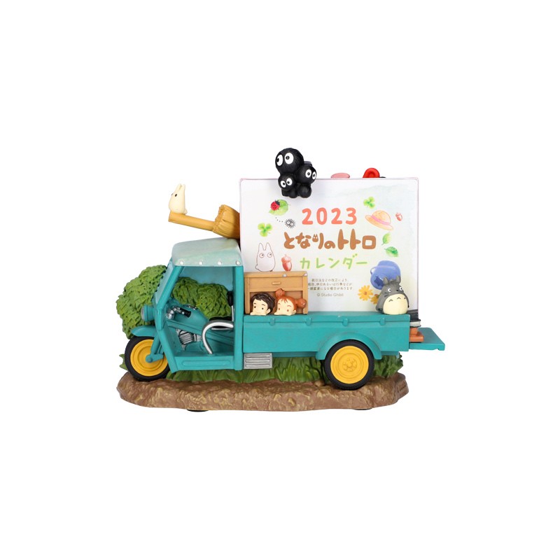 Décoration - Diorama Triporteur Totoro et calendrier - Mon Voisin Totoro