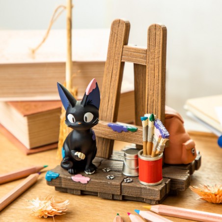 Décoration - Diorama Jiji Chevalet et calendrier - Kiki la petite sorcière