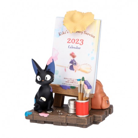 Décoration - Diorama Jiji Chevalet et calendrier - Kiki la petite sorcière