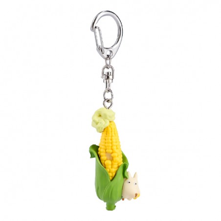 Keychains - Keychain Soot Sprite in corn with Totoro - My Neighbor Totoro