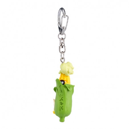 Keychains - Keychain Soot Sprite in corn with Totoro - My Neighbor Totoro