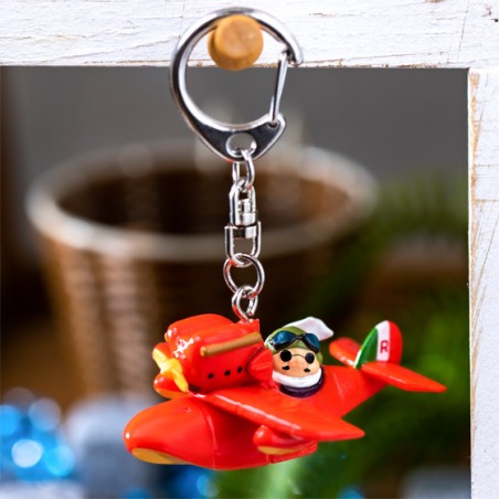 Keychains - Keychain Porco Rosso and Savoia - Porco Rosso