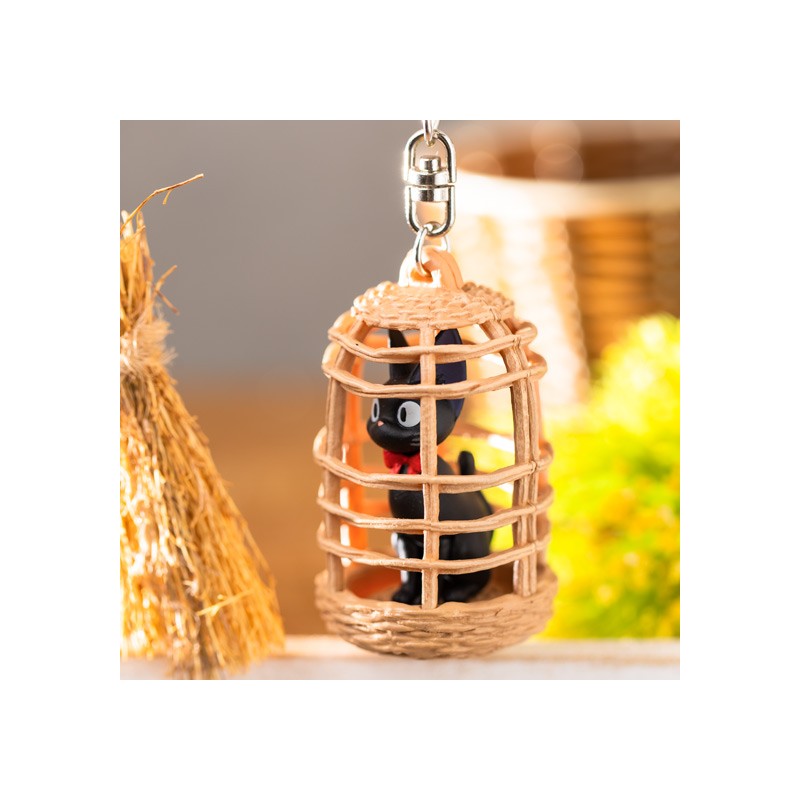 Keychains - Keychain Jiji in cage - Kiki’s Delivery Service