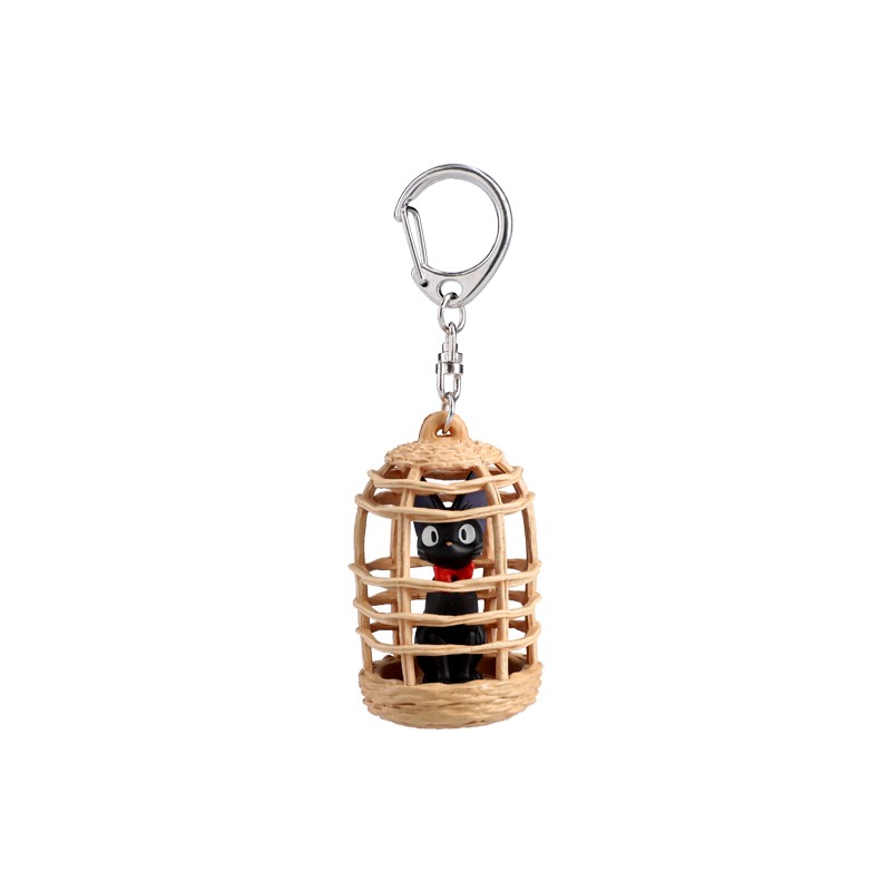 Keychain Jiji in cage - Kiki's Delivery Service