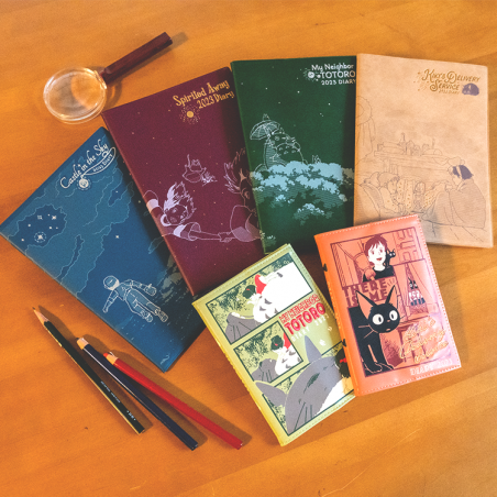 Schedule diaries and Calendars - 2023 Schedule Book Mei taking a nap - My Neighbor Totoro