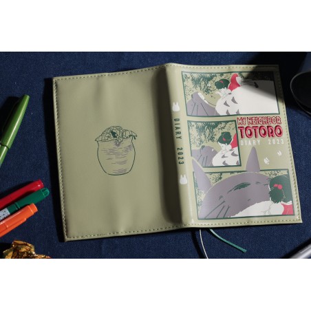 Schedule diaries and Calendars - 2023 Schedule Book Mei taking a nap - My Neighbor Totoro