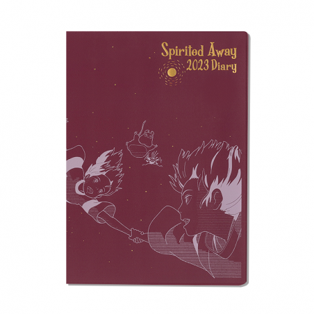 Schedule diaries and Calendars - 2023 Schedule Book Freefall - Spirited Away