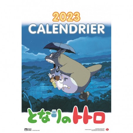 Agendas et Calendriers - Calendrier Totoro 2023