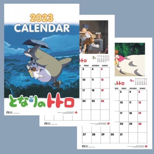 Totoro Calendar 2023
