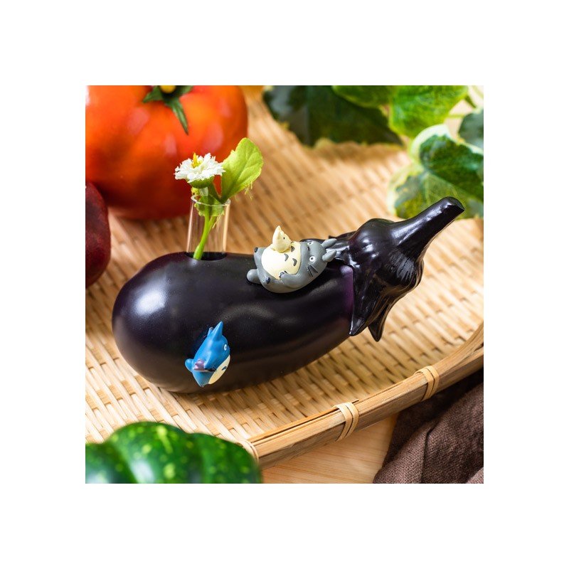 Décoration - Soliflore Aubergine - Mon Voisin Totoro