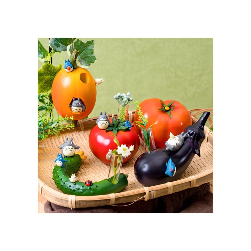 Décoration - Soliflore Aubergine - Mon Voisin Totoro