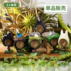 Figuras - Colección Pose Totoro Surtido de 6 Anillos - Mi vecino Totoro
