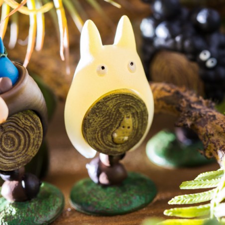 Figurines - Pose Collection Totoro Assortiment de 6 Bagues - Mon Voisin Totoro
