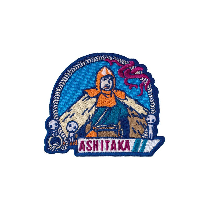 Badges - Embroidery badge sticker Ashitaka - Princess Mononoke