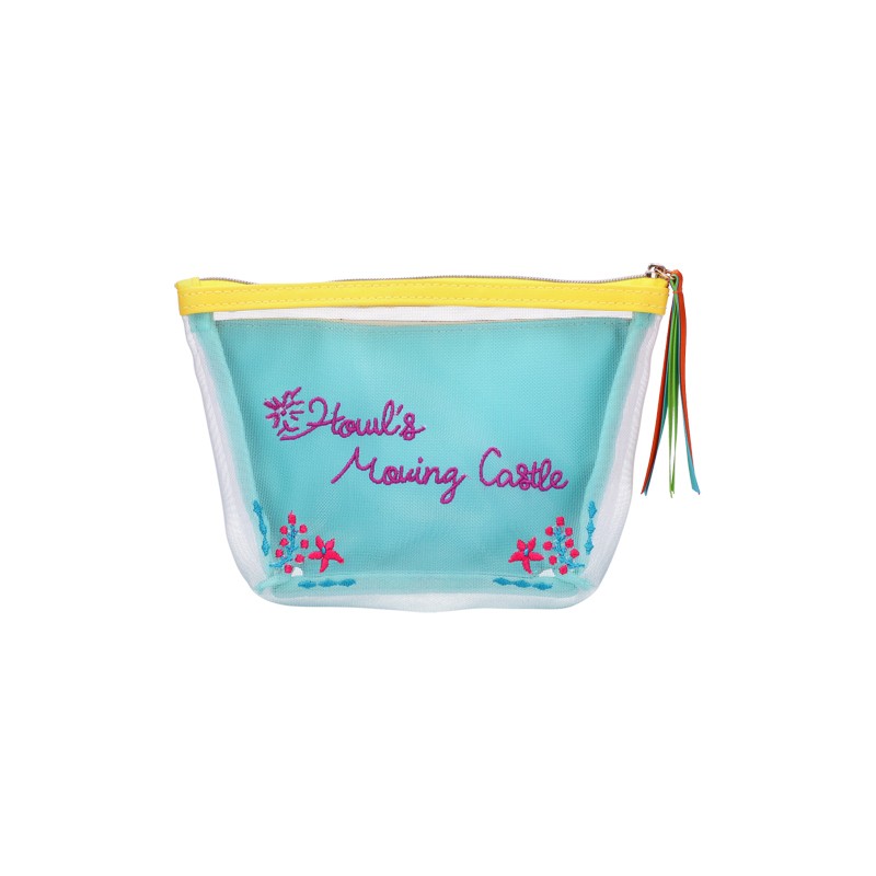 Accessories - Transparent Pouch embroidered - Howl's Moving Castle