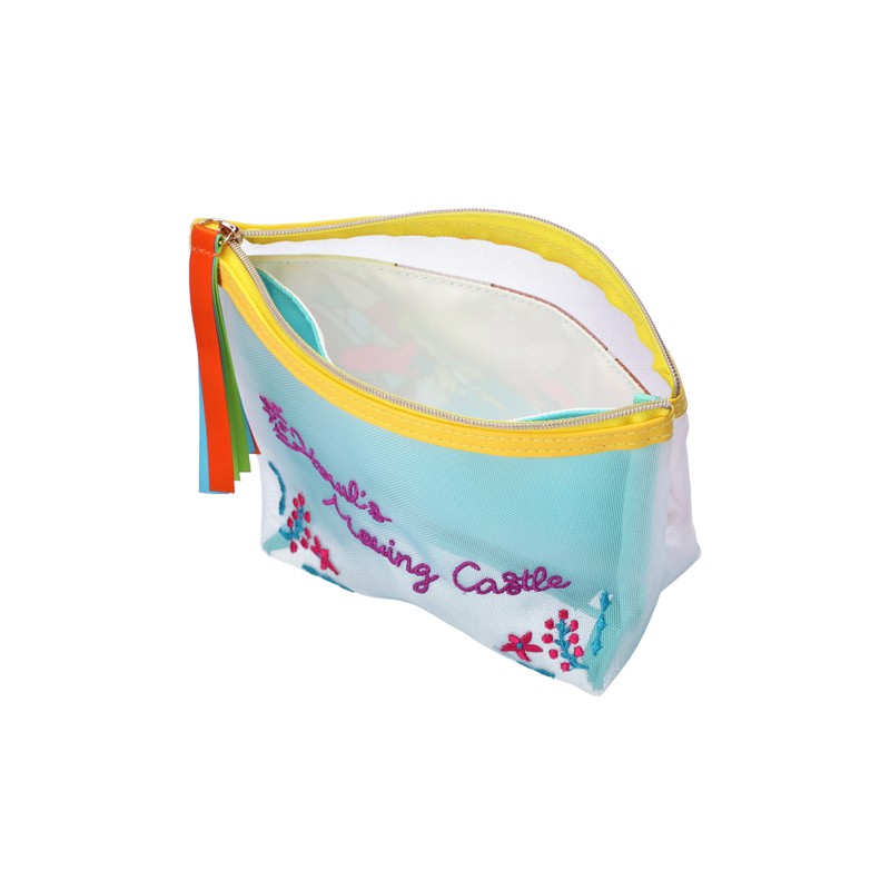 Accessories - Transparent Pouch embroidered - Howl's Moving Castle