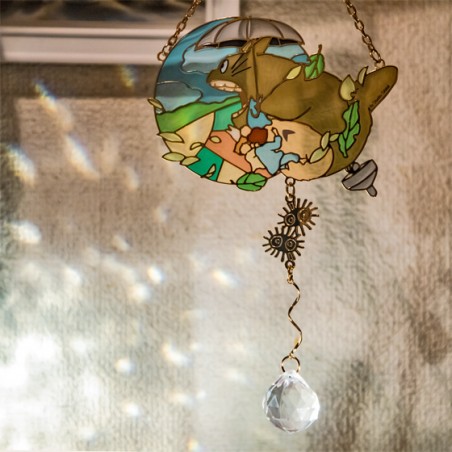 Décoration - Sun catcher Stained glass Totoro - My Neighbor Totoro