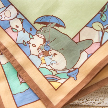 Textile - Mouchoir Chemin du vent vert clair - Mon Voisin Totoro