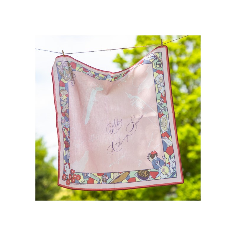 Textil - Pañuelo Chemin du vent rojo - Nicky, la aprendiz de bruja