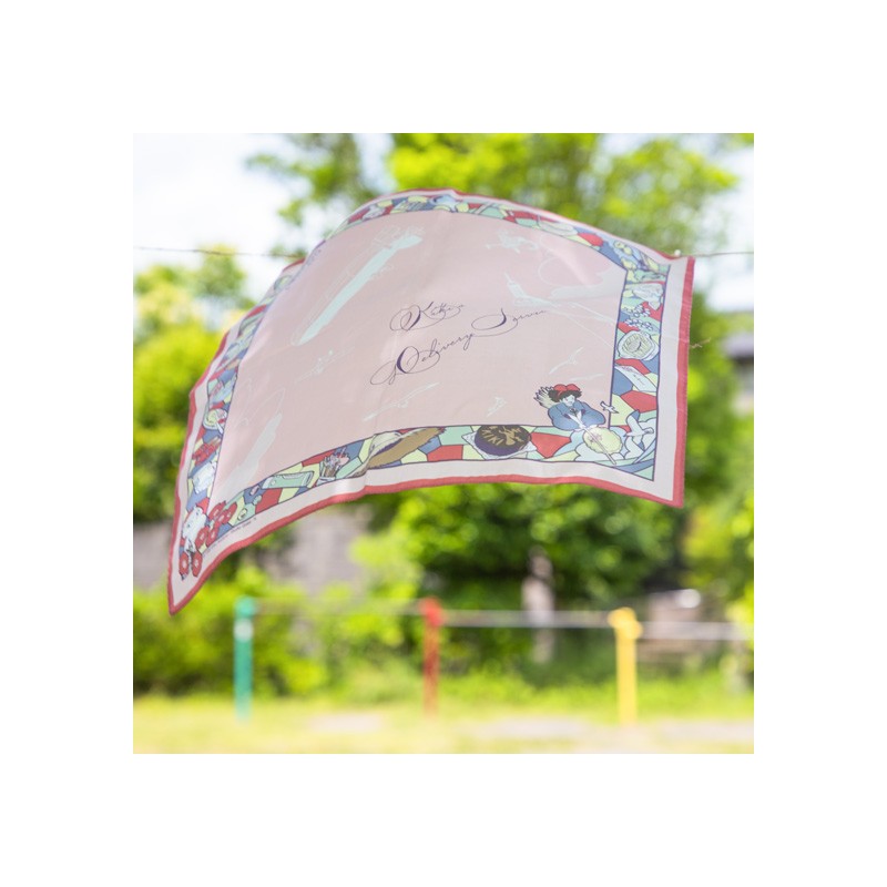 Textil - Pañuelo Chemin du vent rojo - Nicky, la aprendiz de bruja