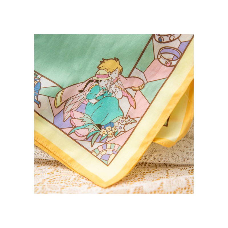 Textil - Chemin du vent pañuelo verde oscuro - El castillo ambulante