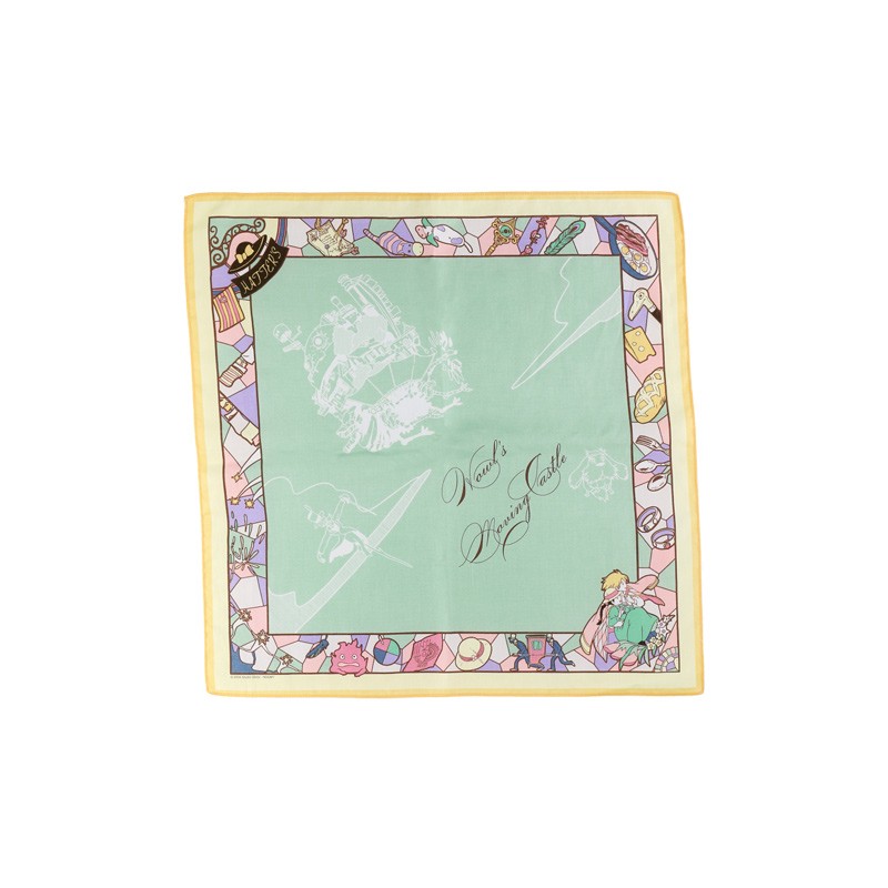 Textil - Chemin du vent pañuelo verde oscuro - El castillo ambulante