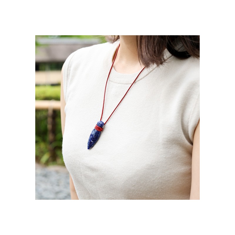 Bijoux - Pendentif Poignard de jade - Princesse Mononoké